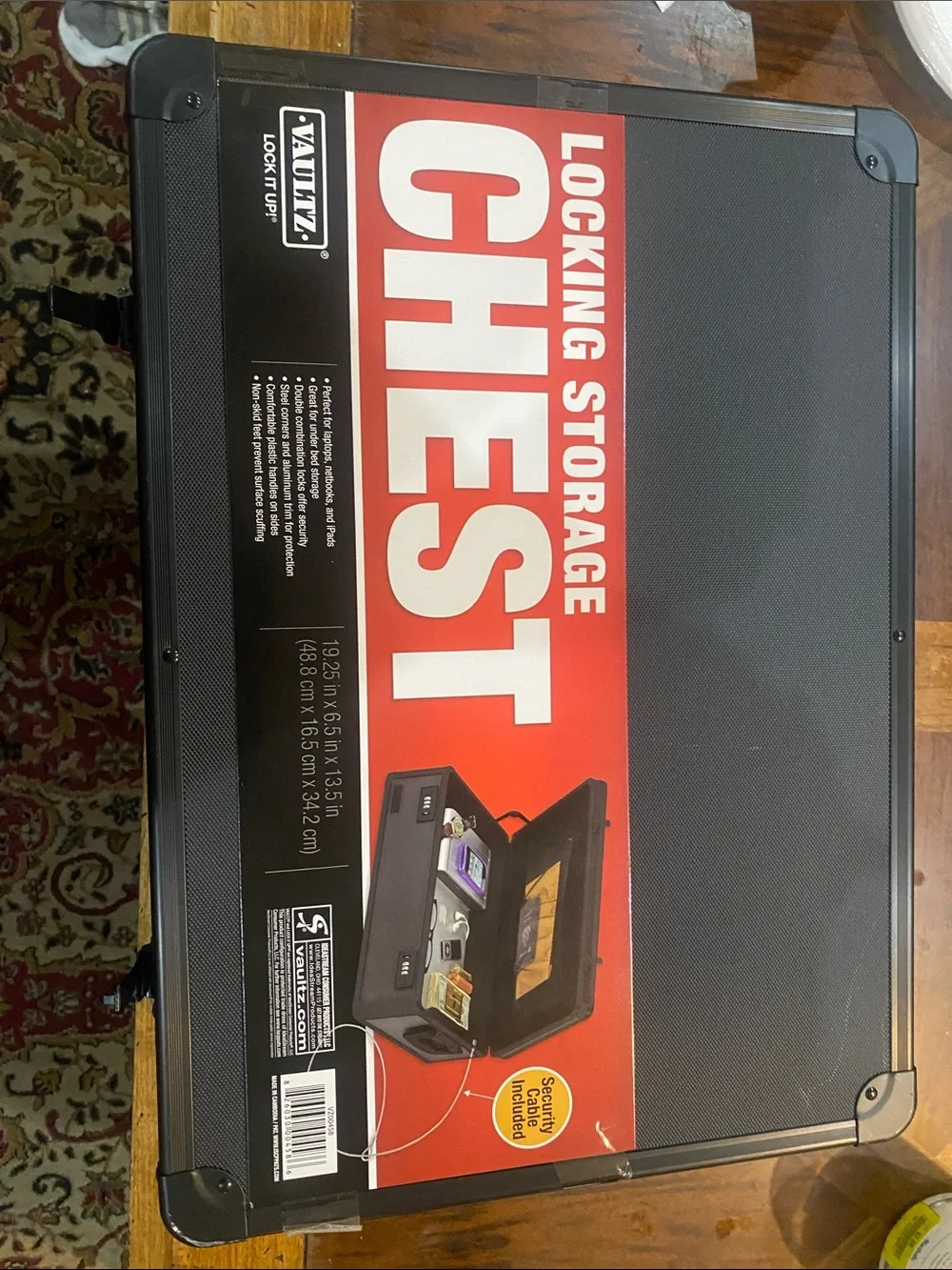 Vaultz Locking Storage Chest model VZ00458